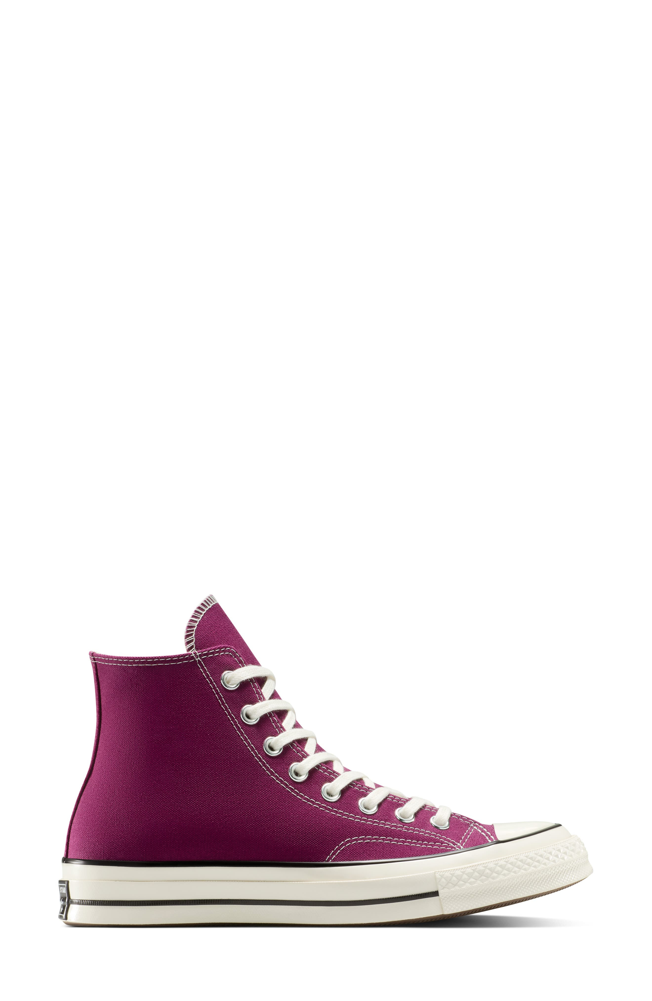 Converse Gender Inclusive Chuck 70 High Top Sneaker in Frozen Acai/Egret/Black at Nordstrom - 2