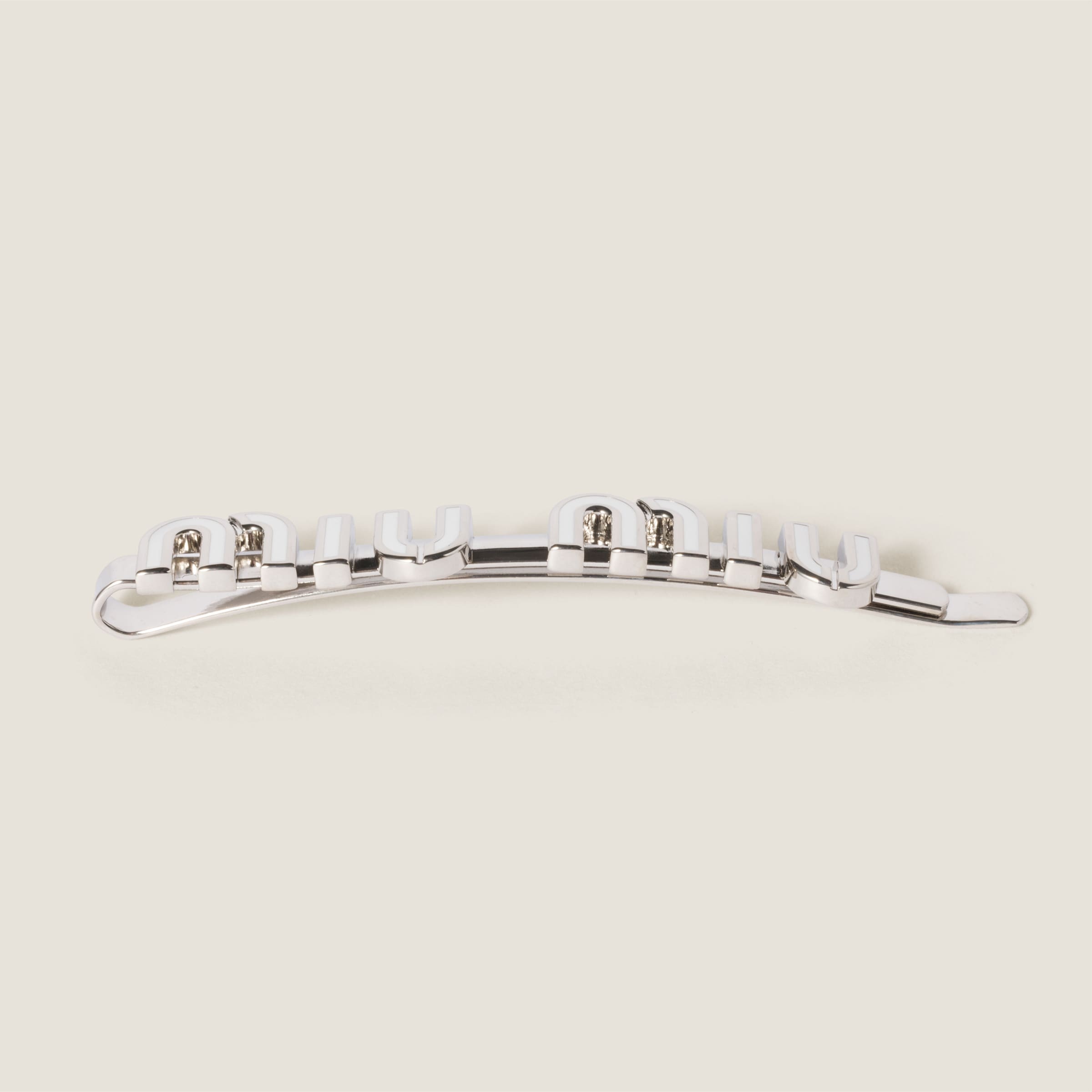 Enameled metal hair clip - 2