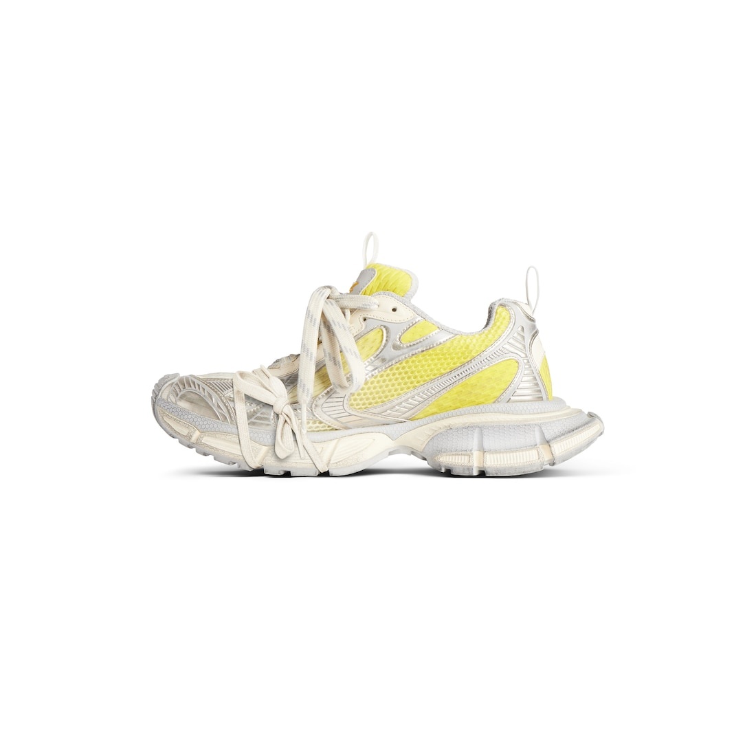 Men's 3xl Gradient Sneaker  in Yellow/off White/grey - 4