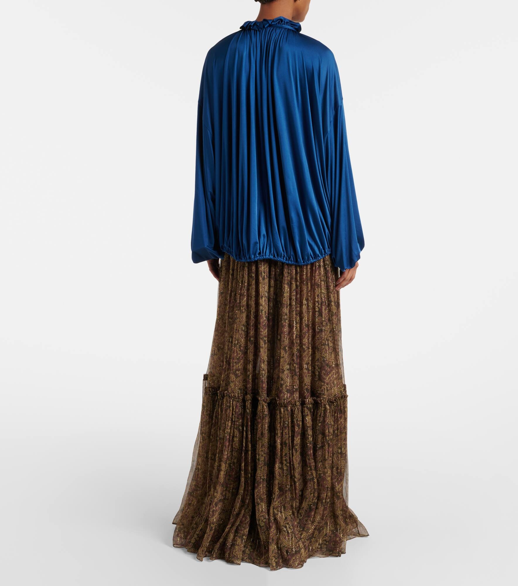 Gathered blouse - 3