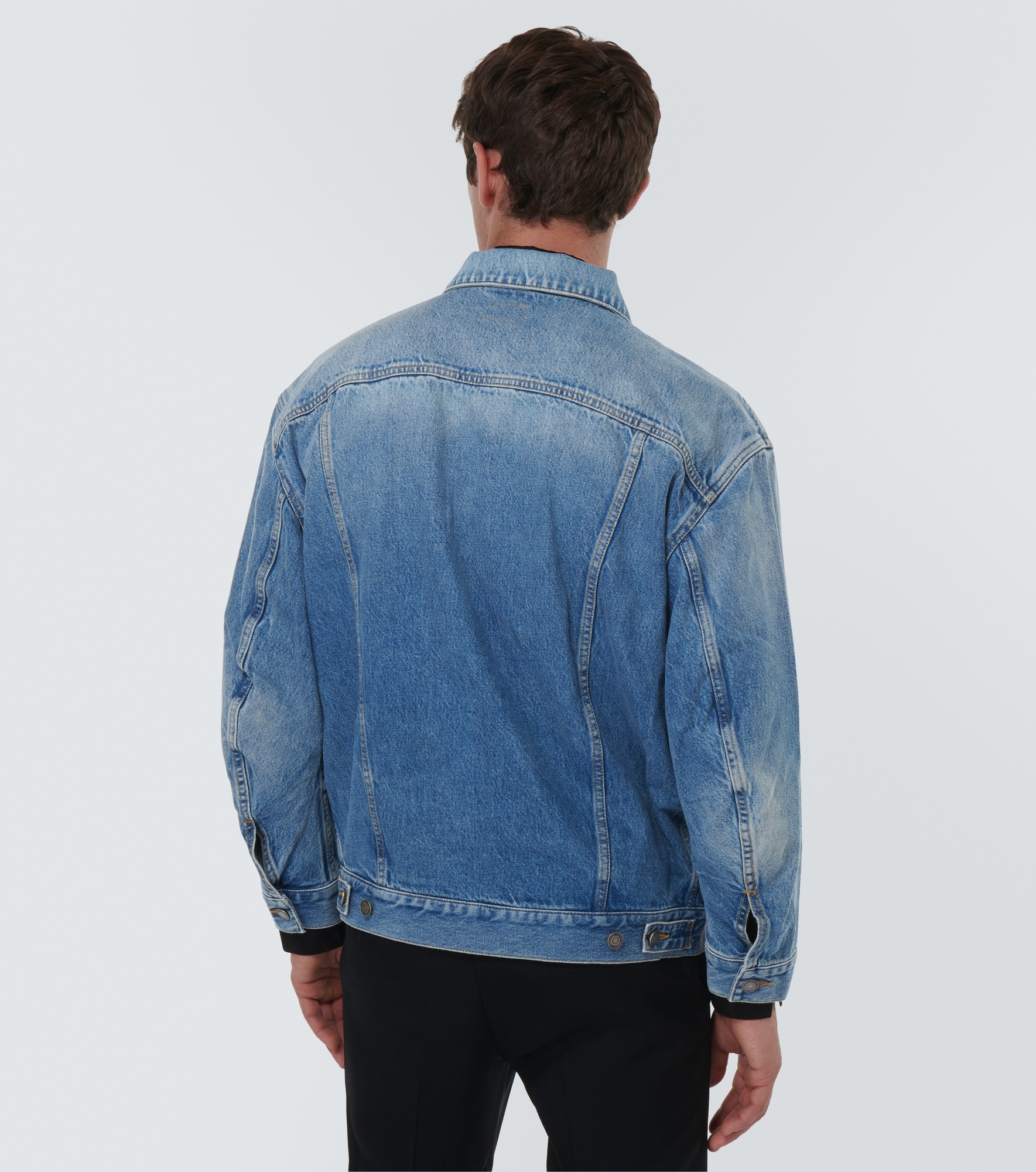 Oversized denim jacket - 4