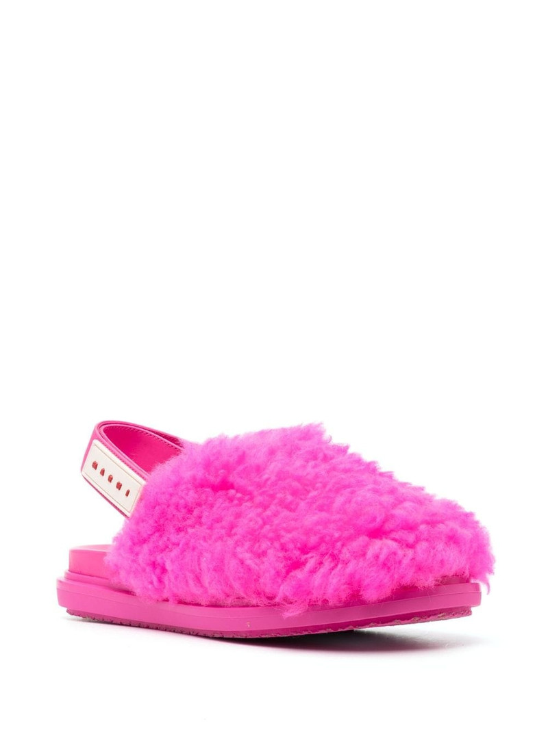 Marni calf-hair mules outlook