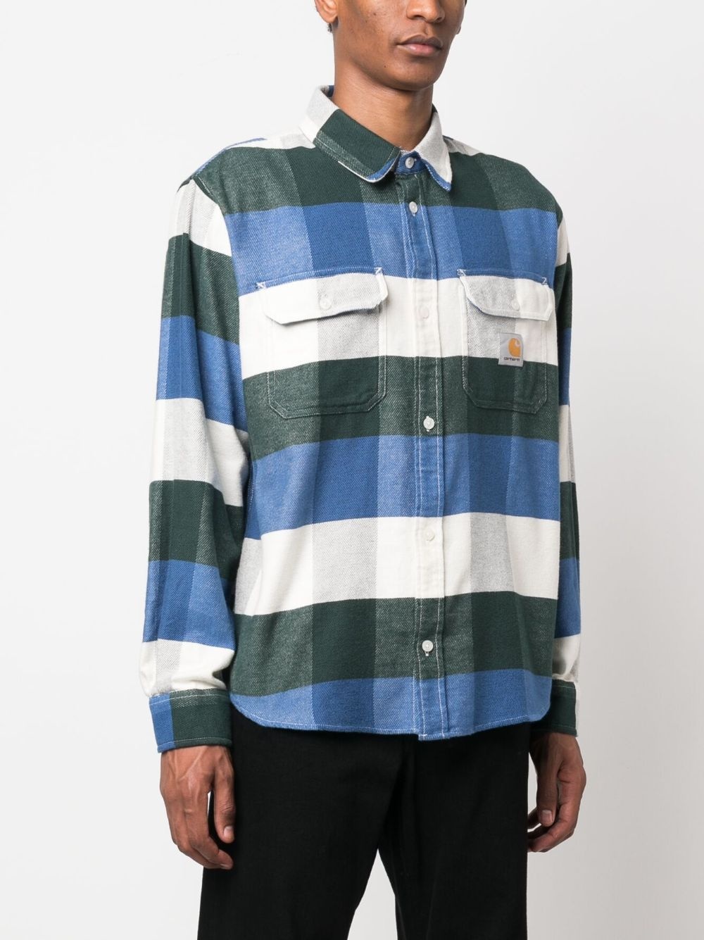 striped cotton shirt - 3