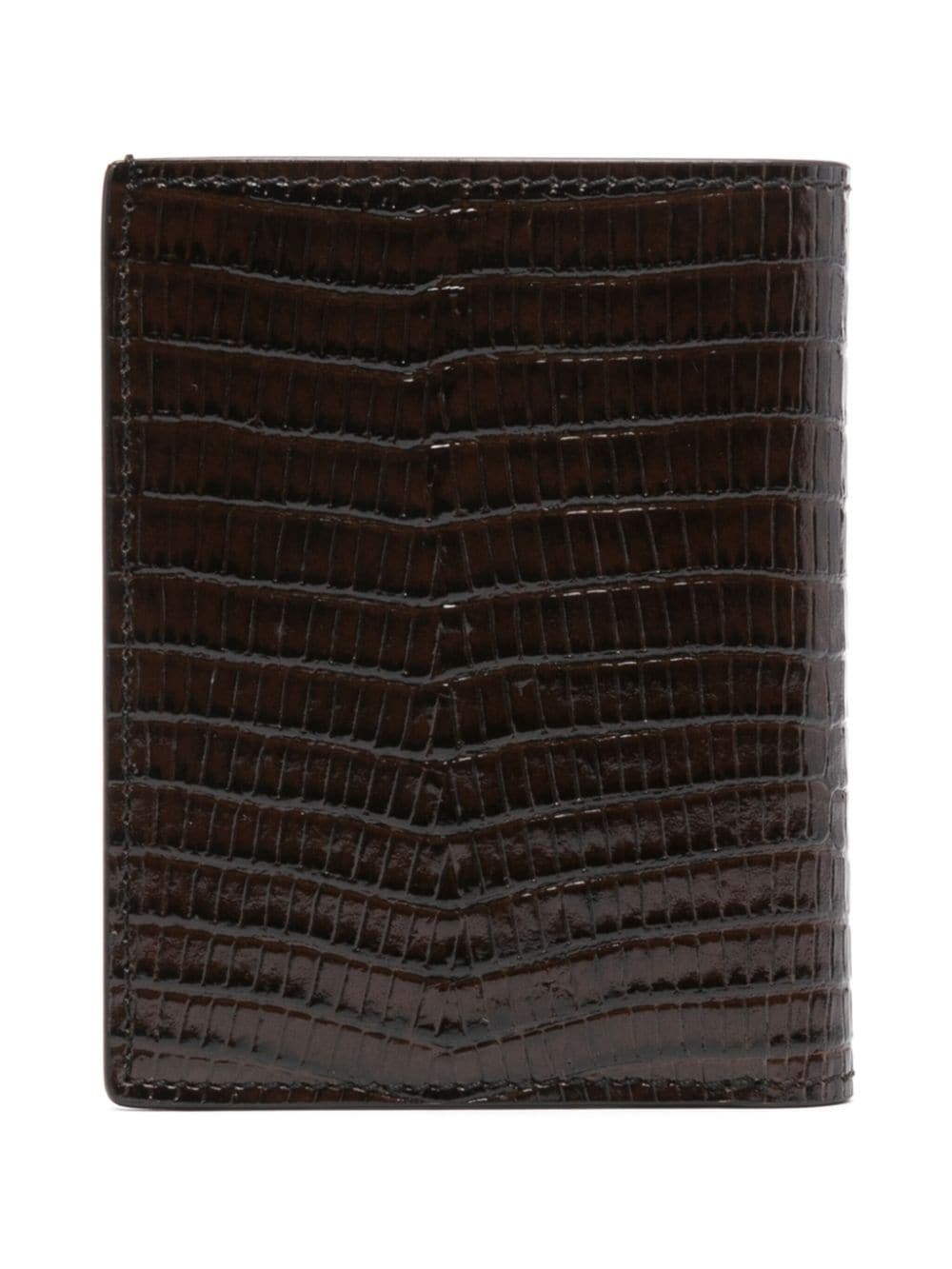 bi-fold leather cardholder - 2