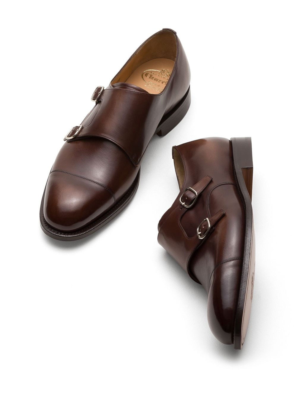 Cowes leather monk shoes - 3