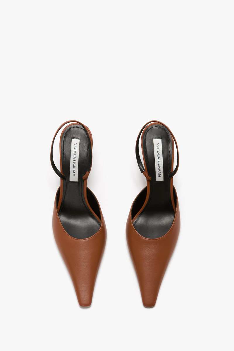Sloan Halter Back 75 In Dark Tan Leather 4
