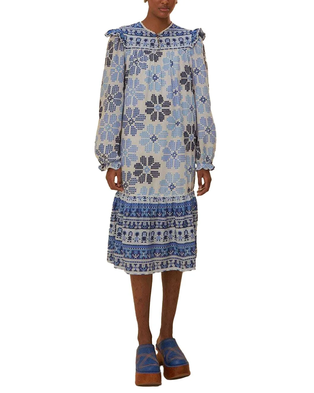 Farm Rio Midi Dress - 1