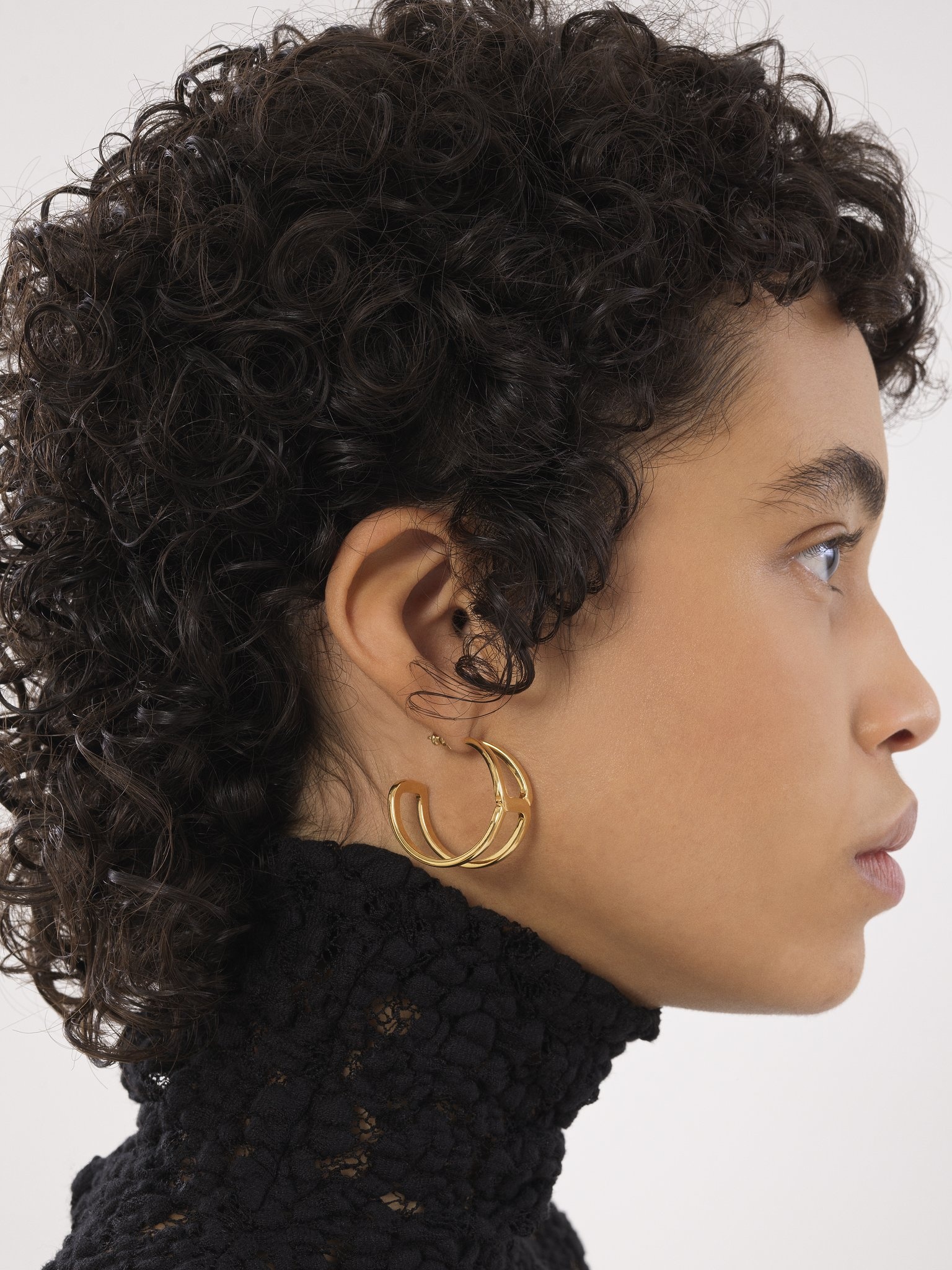 MARCIE HOOP EARRINGS - 3