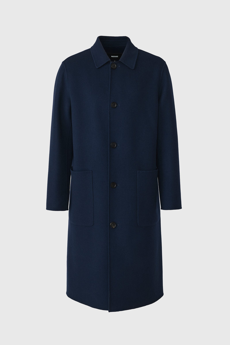 BECKETT-Z Handmade Wool Overcoat 1