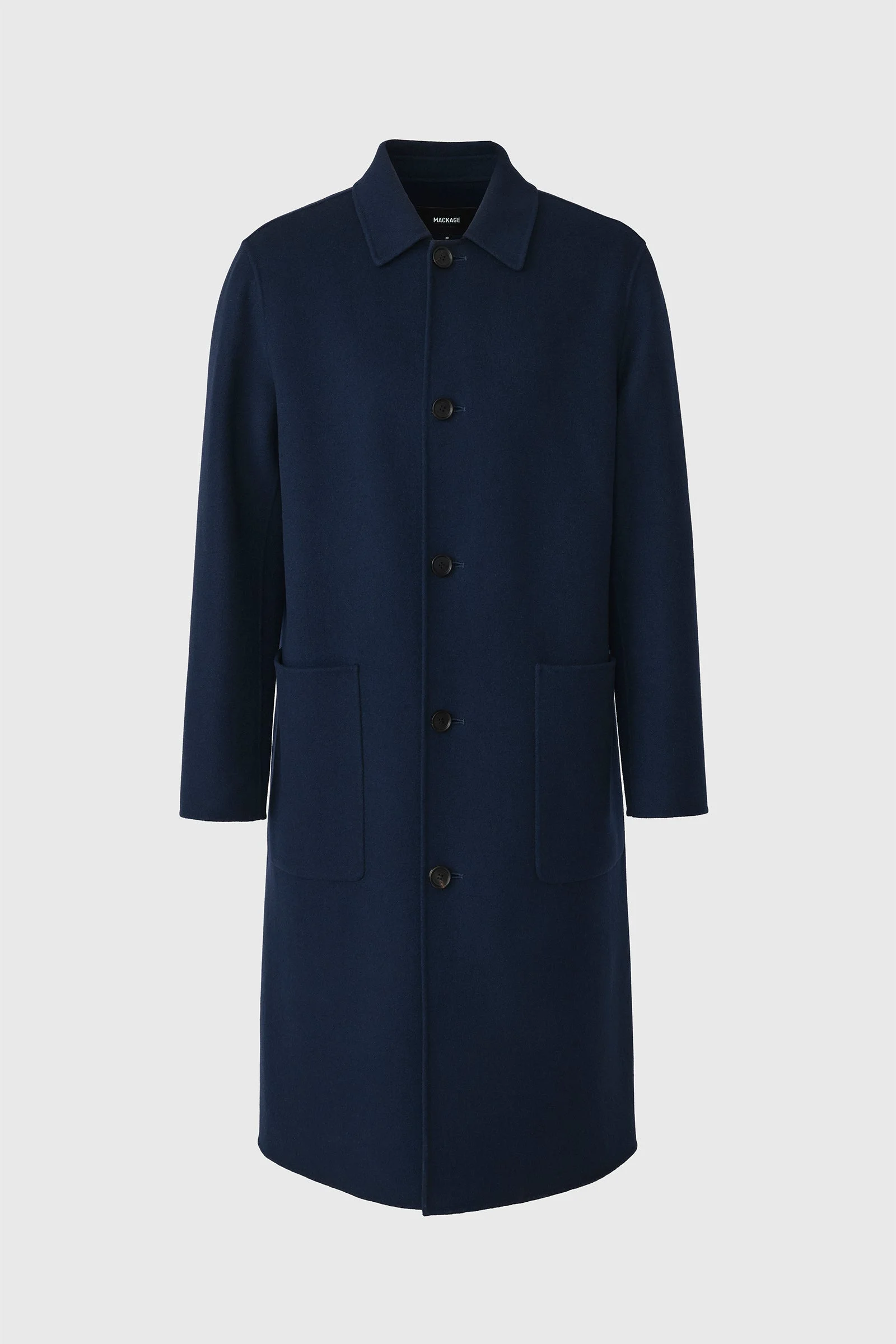 BECKETT-Z Handmade Wool Overcoat - 1