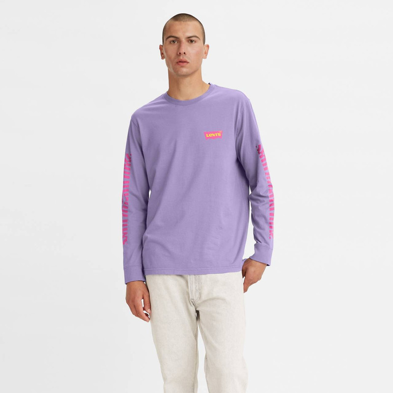 RELAXED FIT LONG SLEEVE GRAPHIC T-SHIRT 1