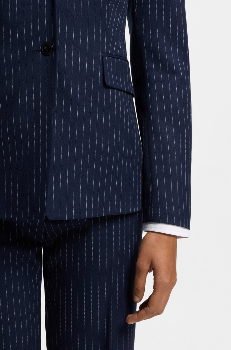 REGULAR-FIT BLAZER WITH PINSTRIPE 6
