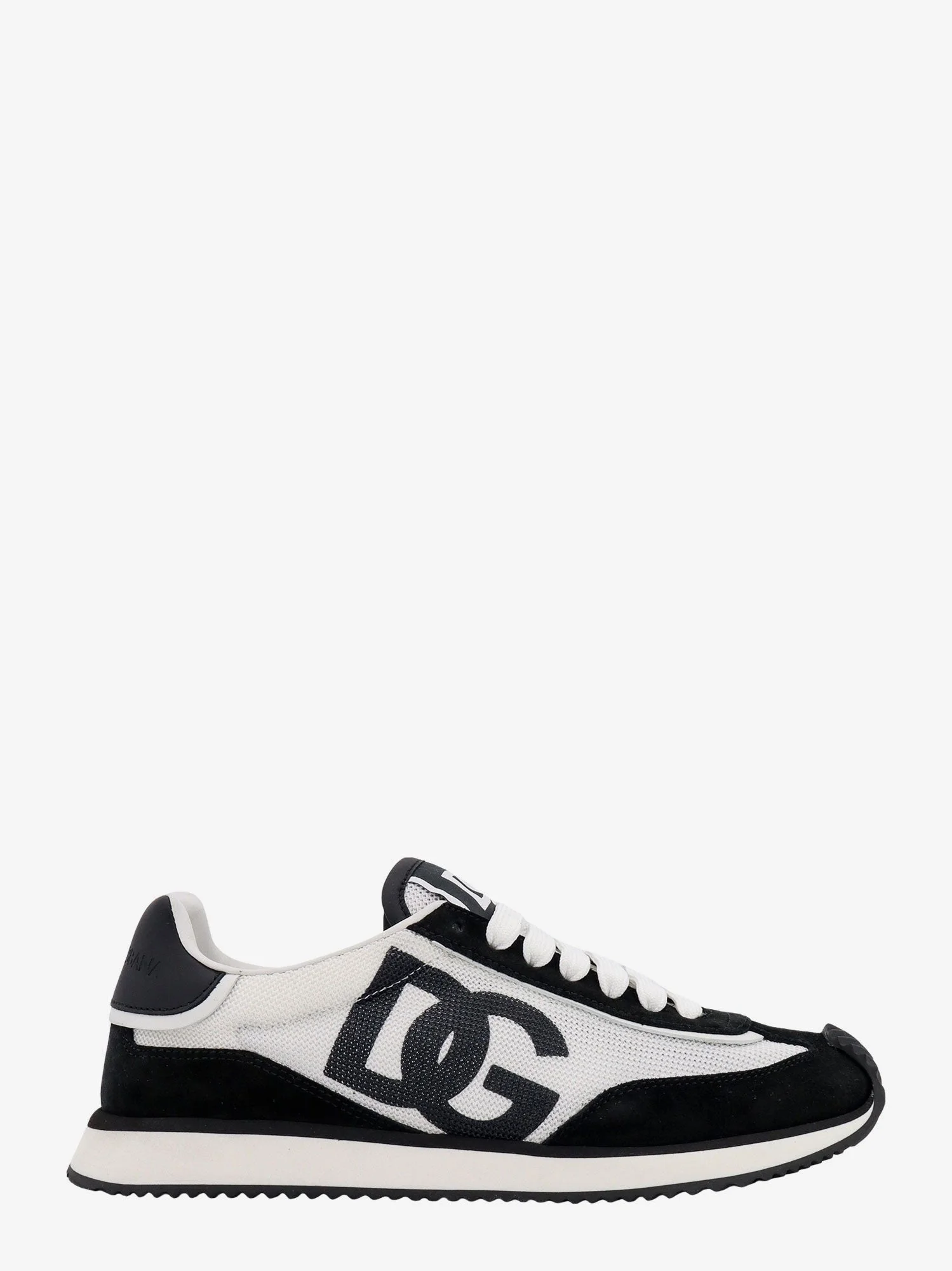 Dolce & Gabbana Women Dg Cushion Black/White Sneakers - 1