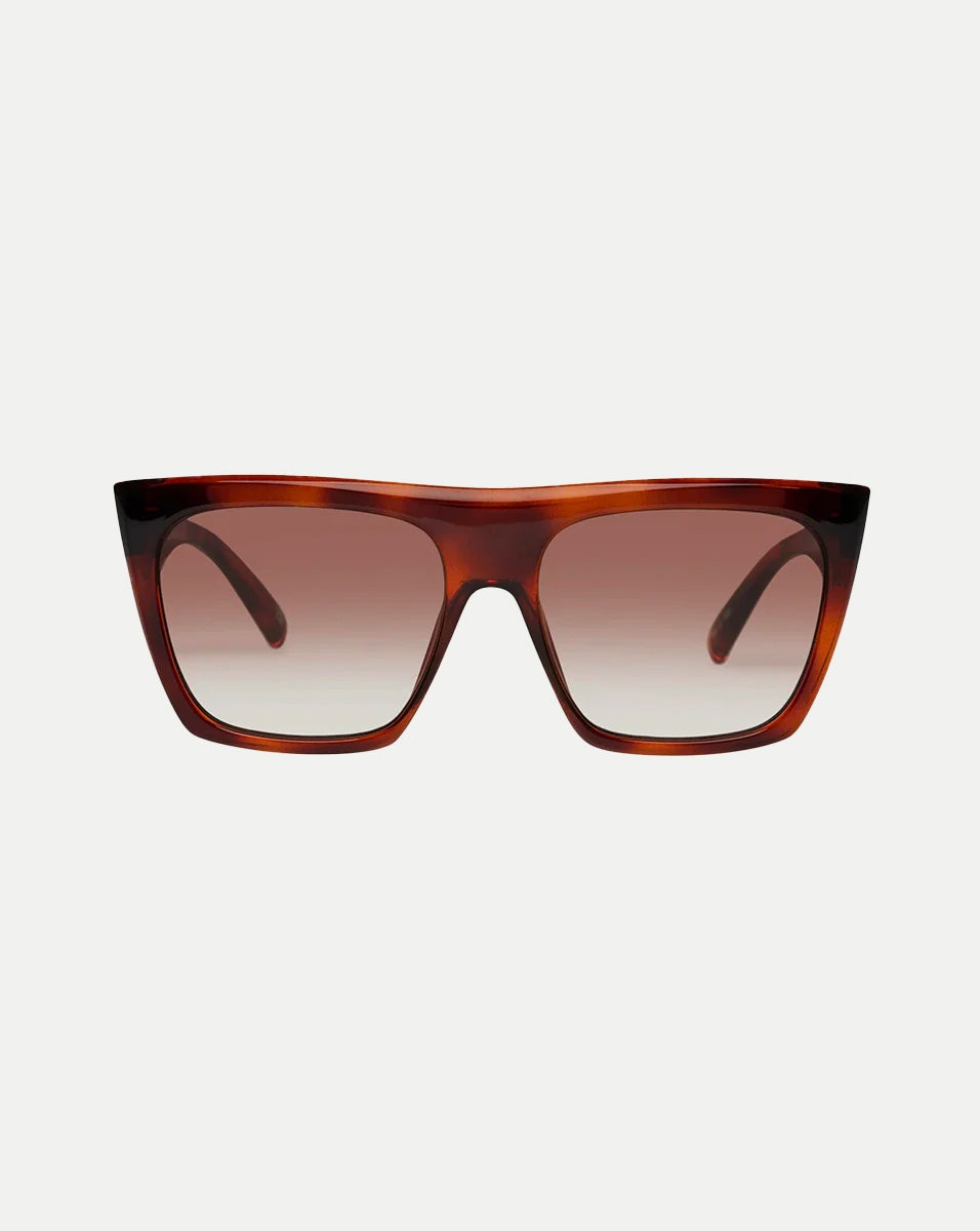OVERSIZED D-FRAME TORTOISE SUNGLASSES - 1