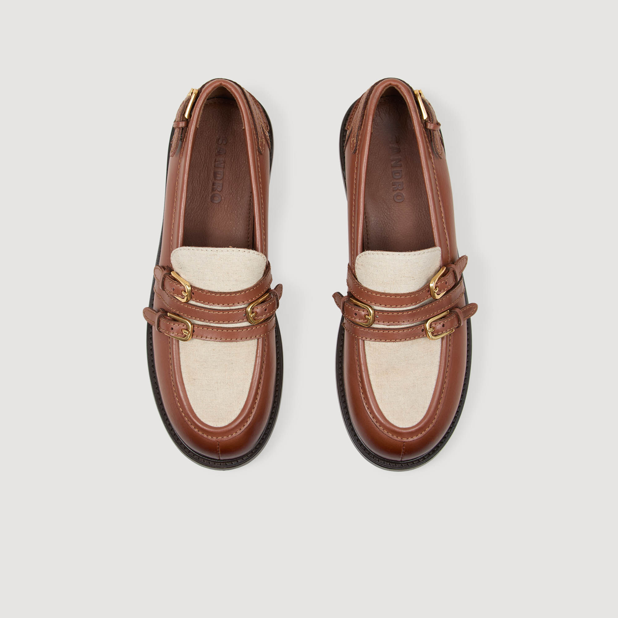 SHINY LEATHER LOAFERS - 3
