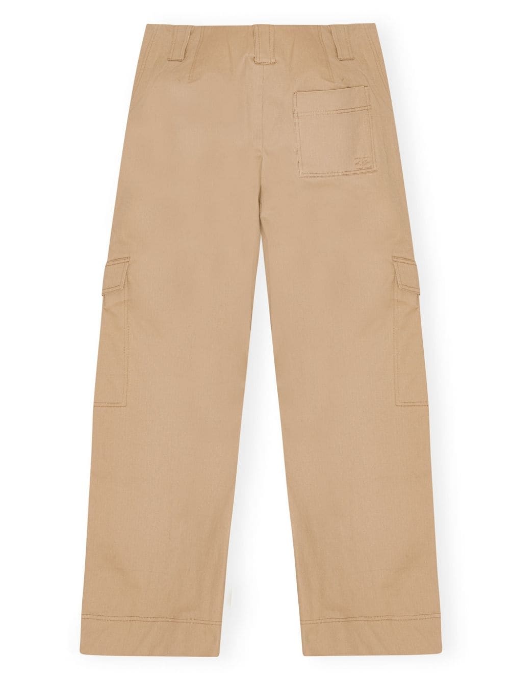 mid-rise cargo trousers - 5