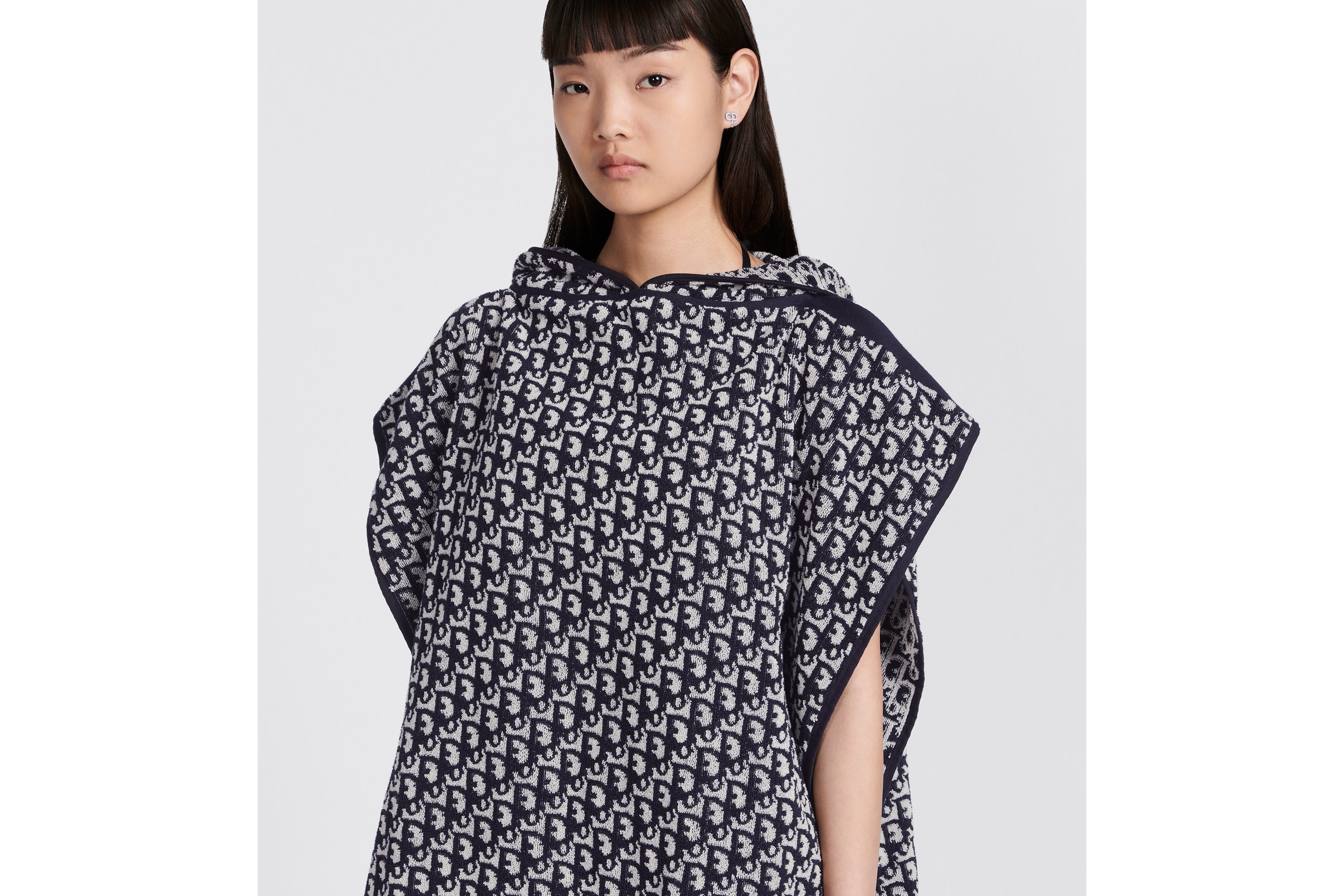 Dior Oblique Hooded Poncho - 5