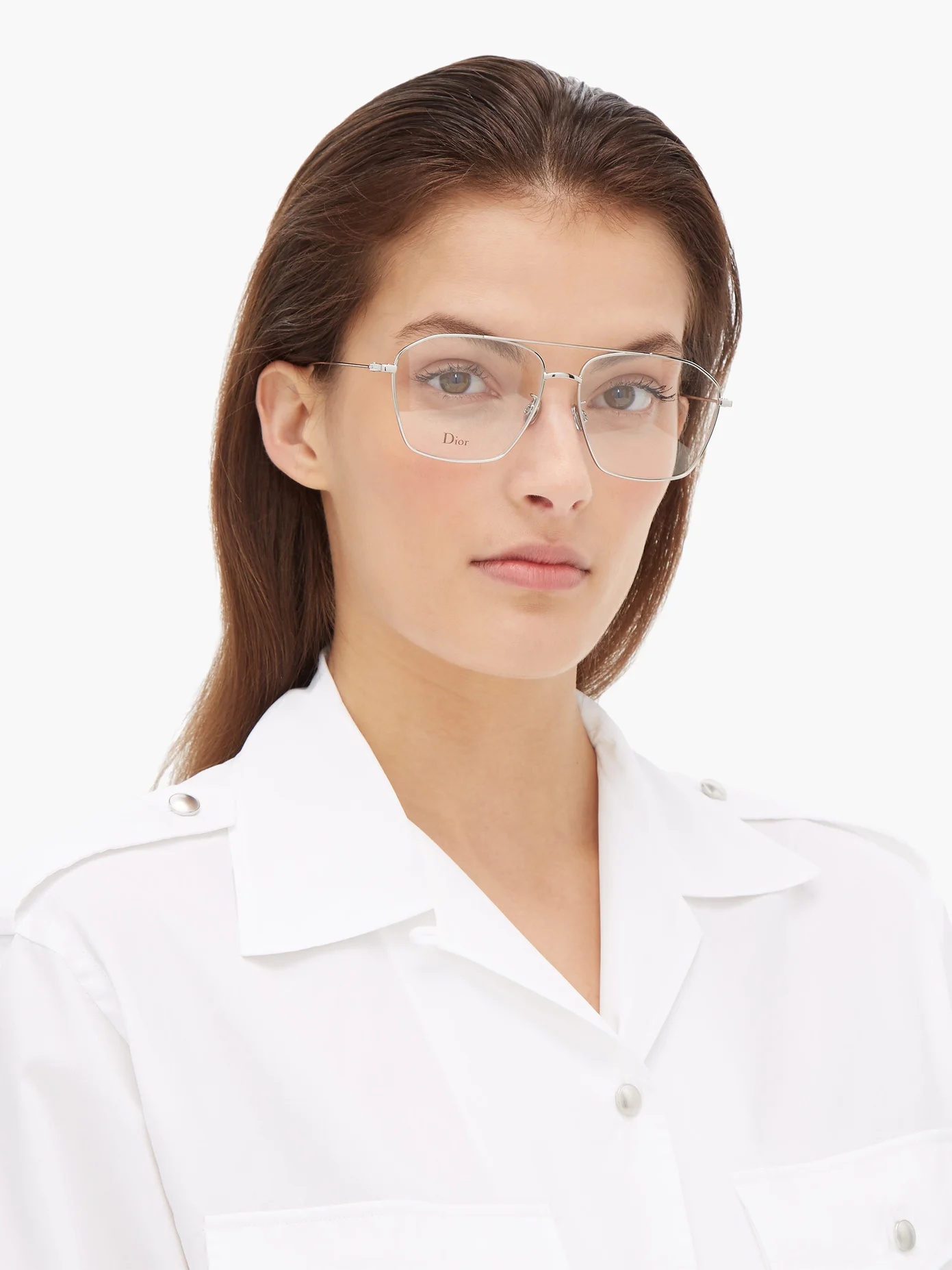 DiorStellaire aviator metal glasses - 2