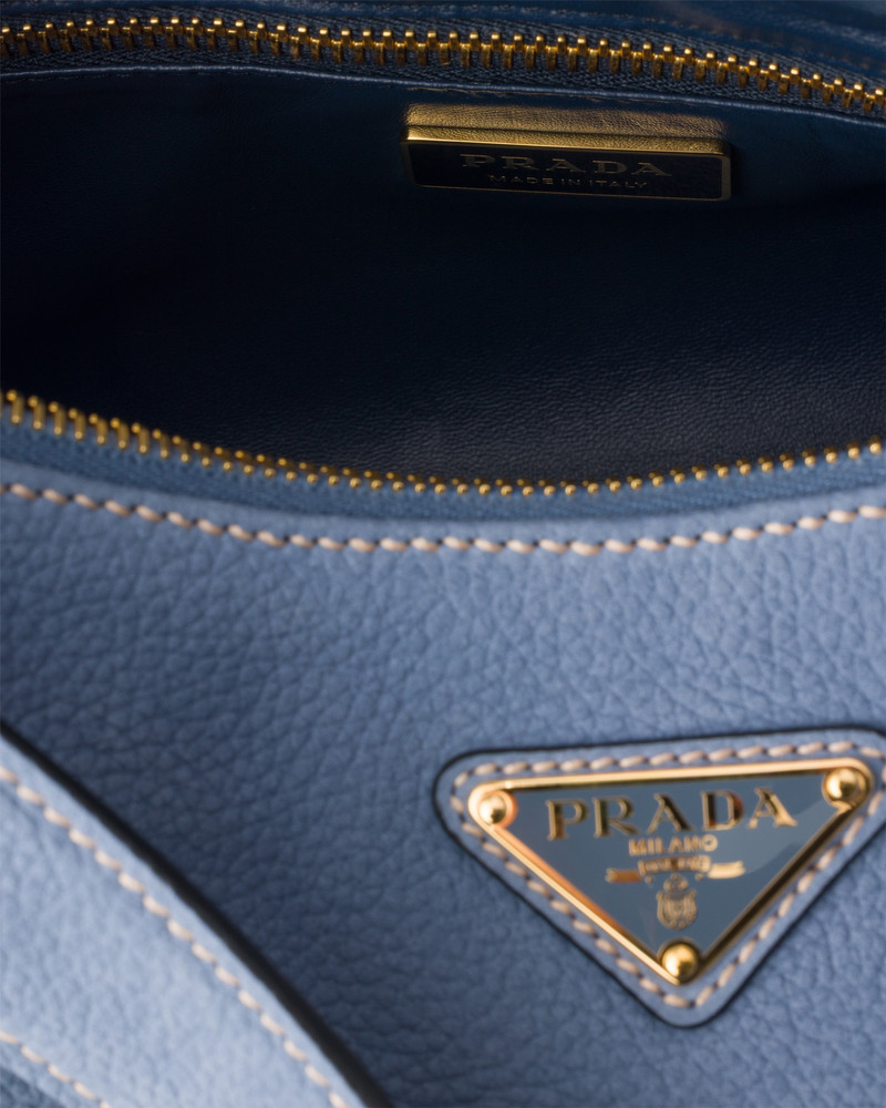 Prada Aimée large nubuck leather shoulder bag 5