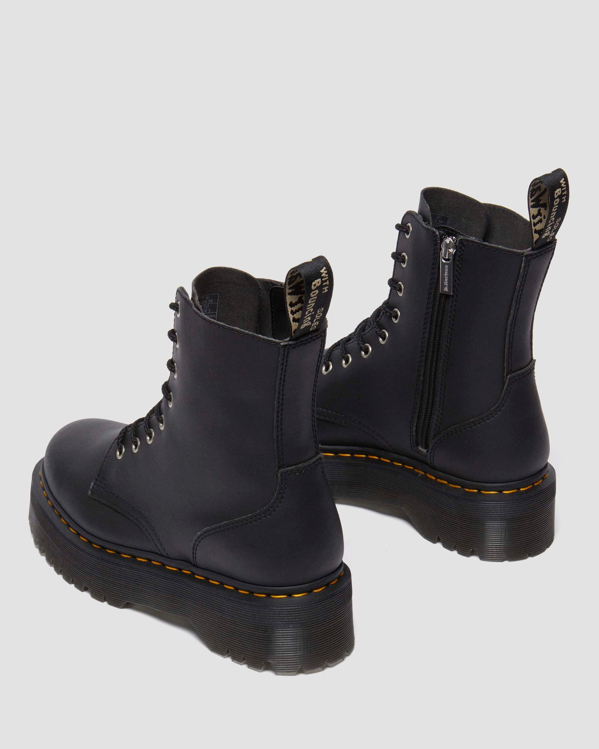 Jadon Boot Genix Nappa Reclaimed Leather Platforms - 7
