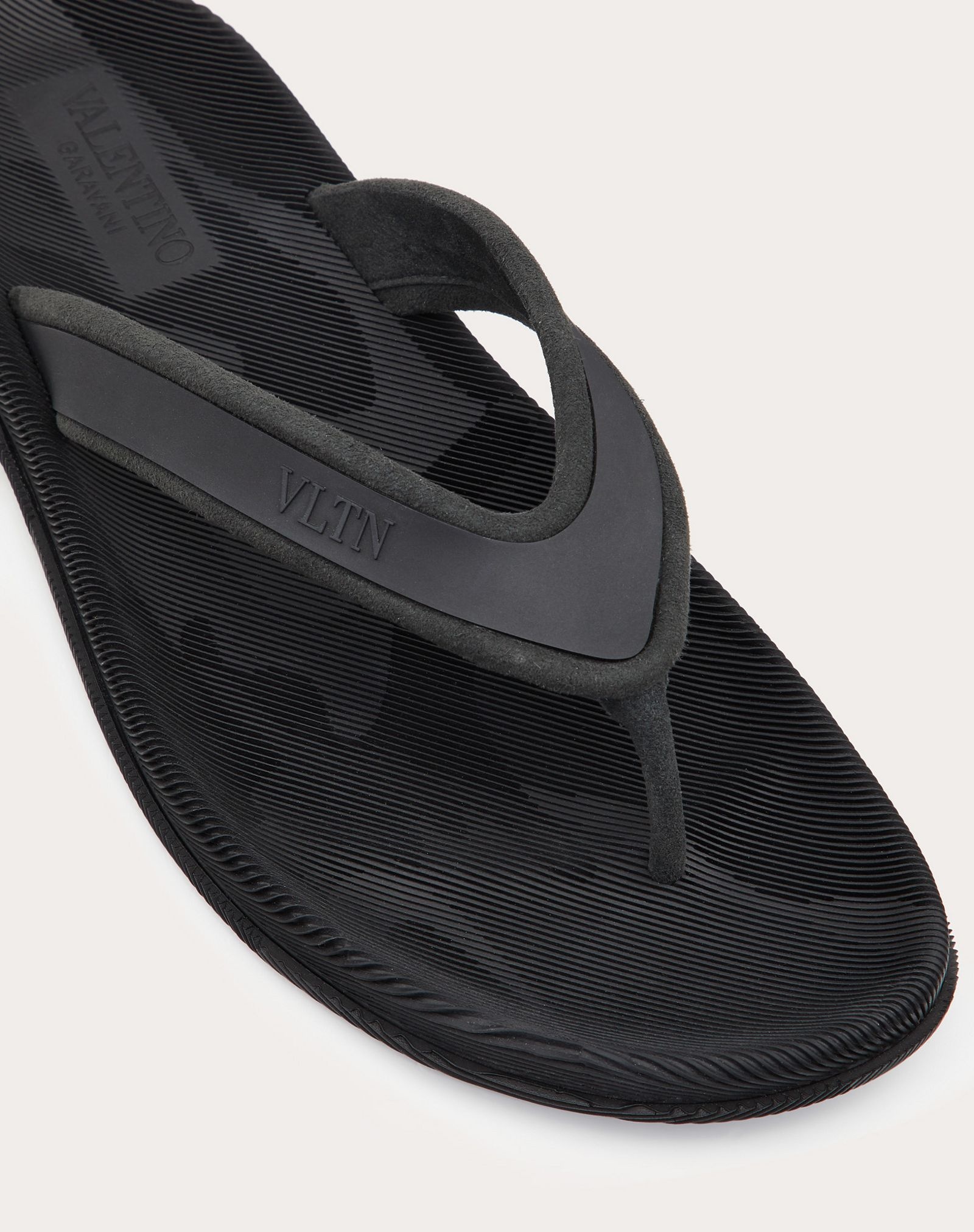 Alcantara and Rubber Flip Flop - 5