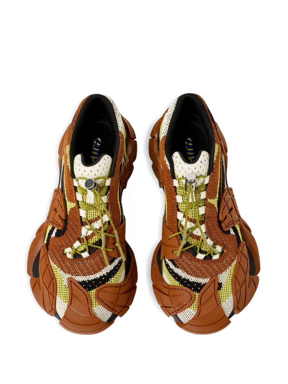 Tormenta knitted panelled sneakers - 4