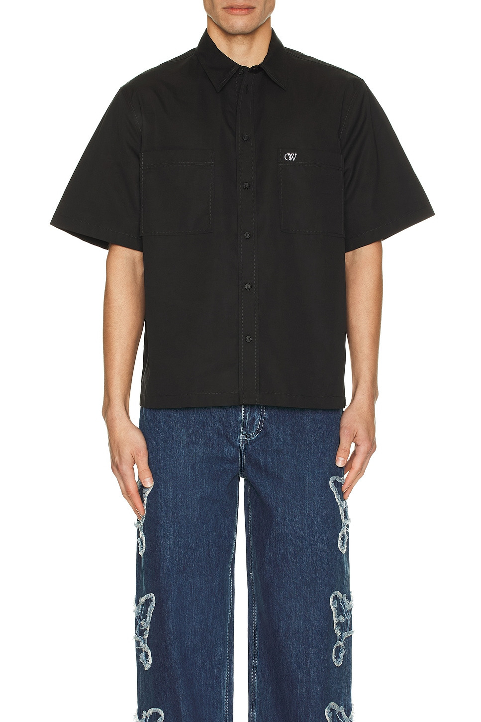 Embroidered Summer Heavycot Shirt - 4