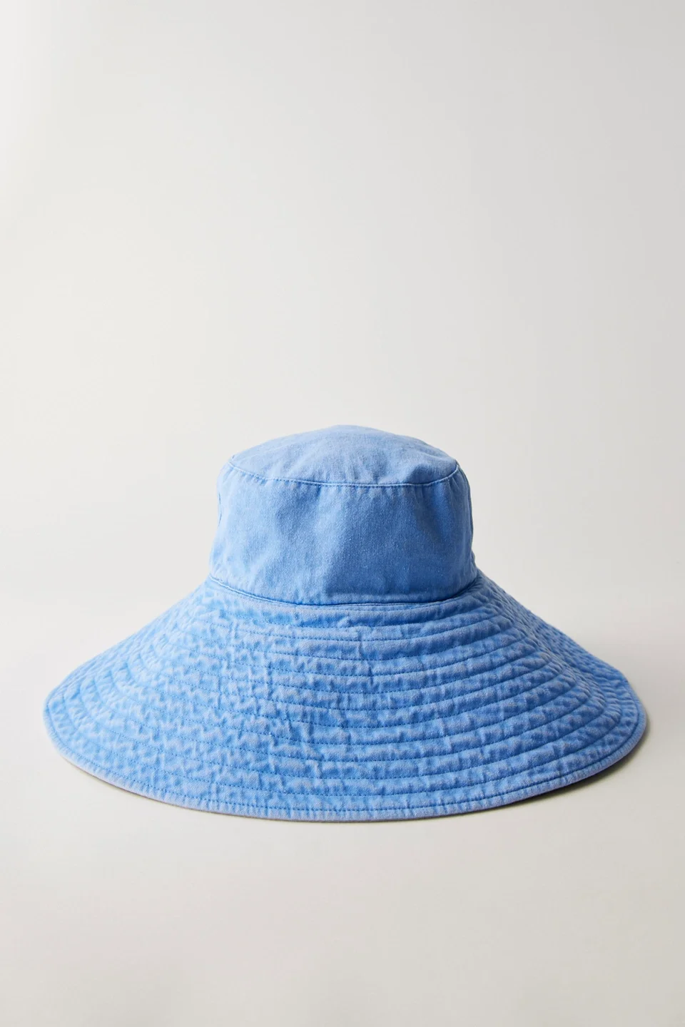 Oversized Washed Bucket Hat - 1