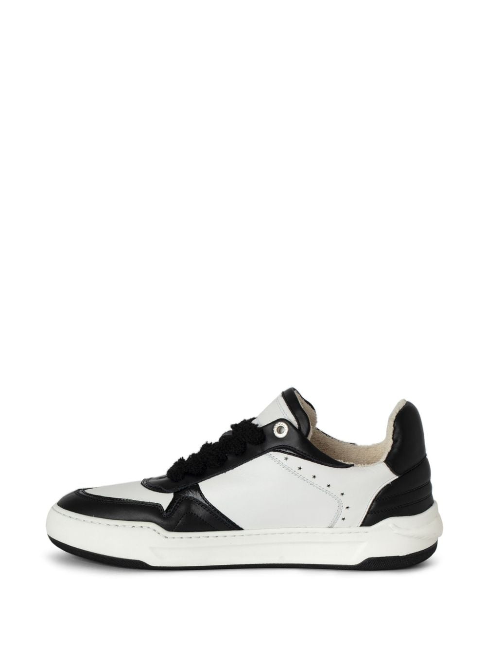 leather sneakers - 5