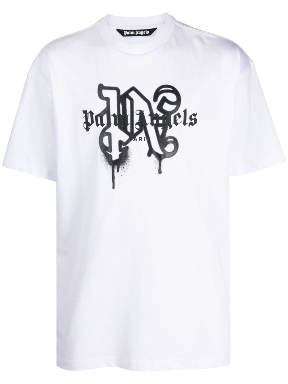 logo-print T-shirt - 1
