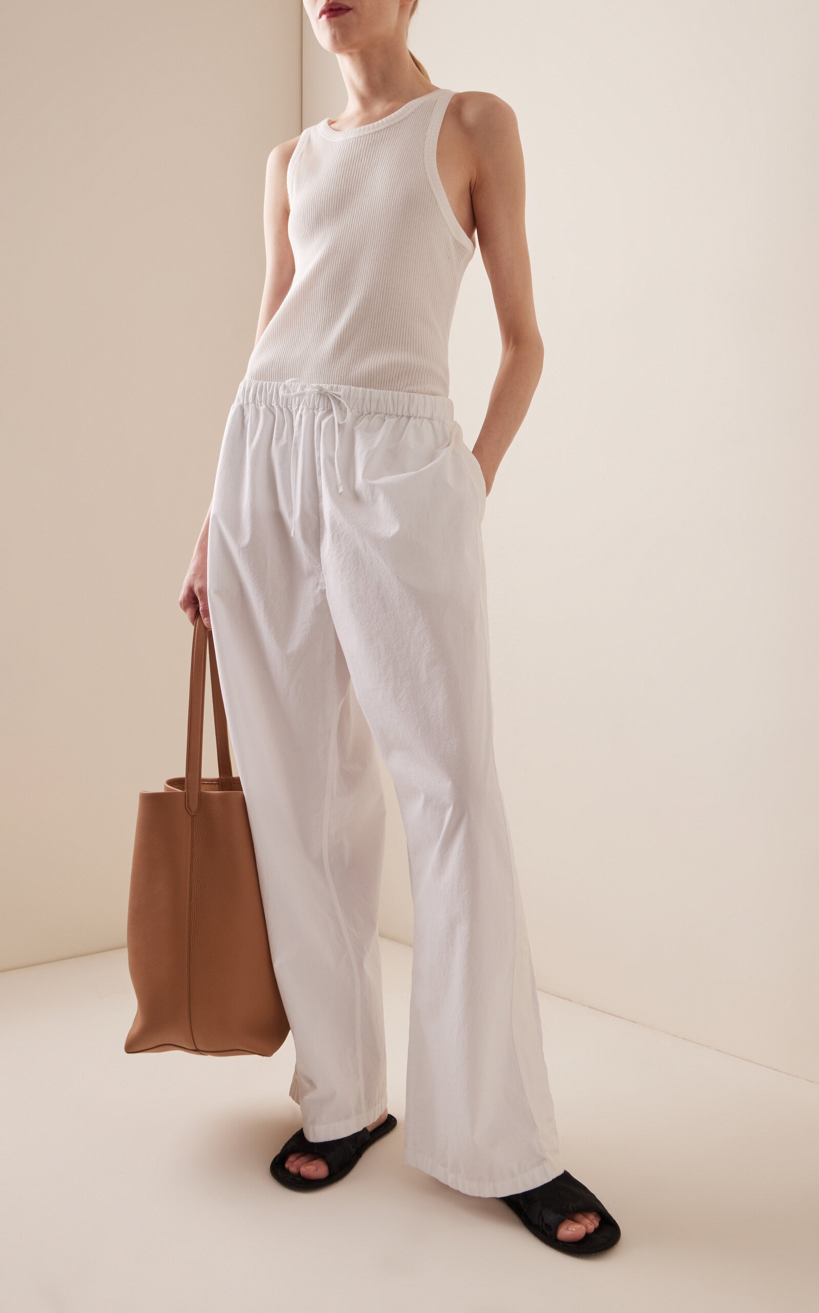 パンツ THE ROW DRAWSTRING WOOL TROUSERS THE ROW Men's Loose-Fit Wool Drawstring Pants - Bergdorf Goodman
