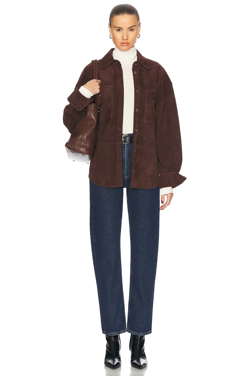 90s Pinch Waist High Rise Straight - 5