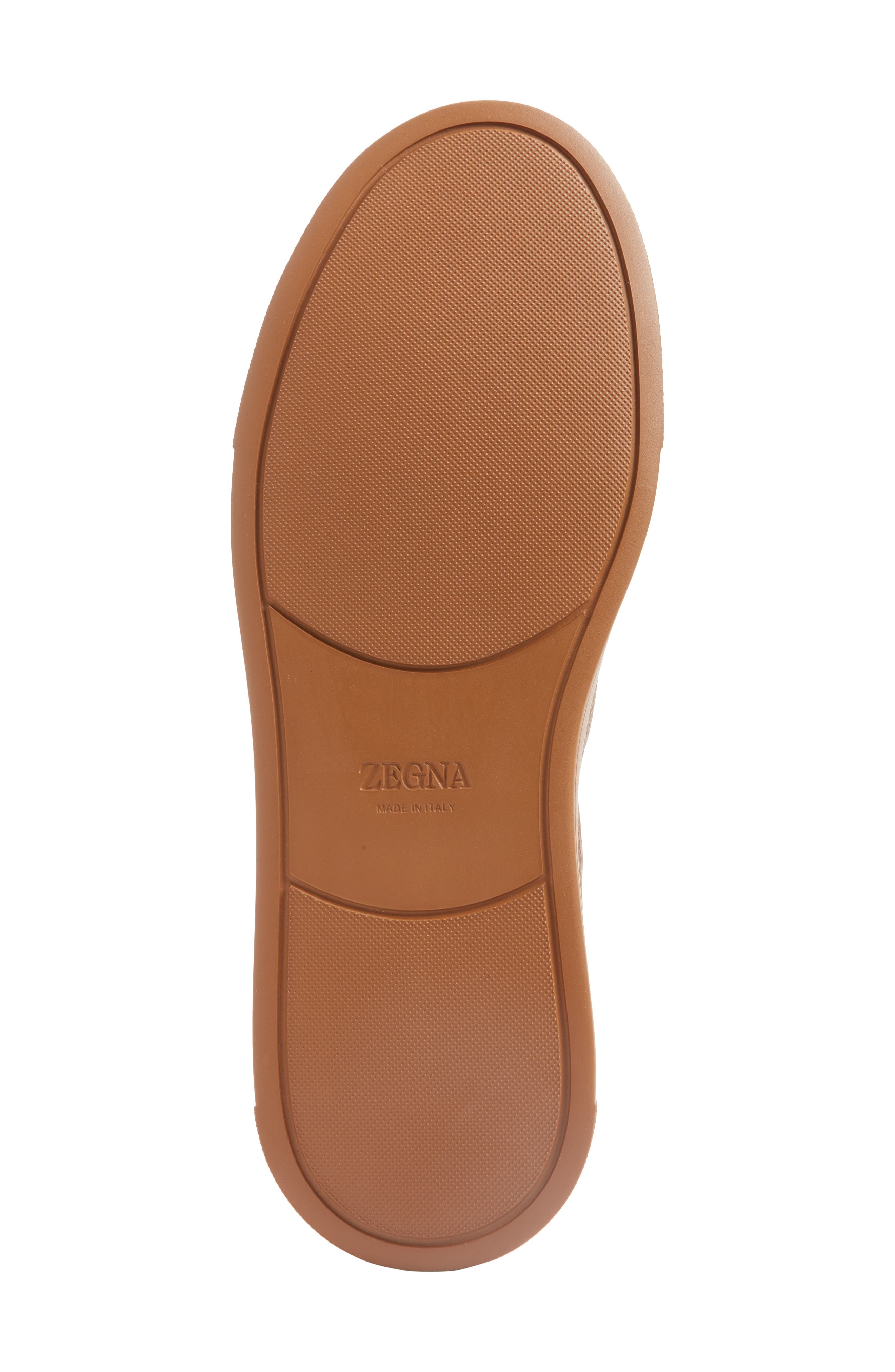 Triple Stitch Deerskin Leather Slip-On Sneaker - 6