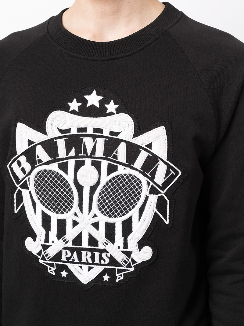 logo-embellished sweatshirt 5