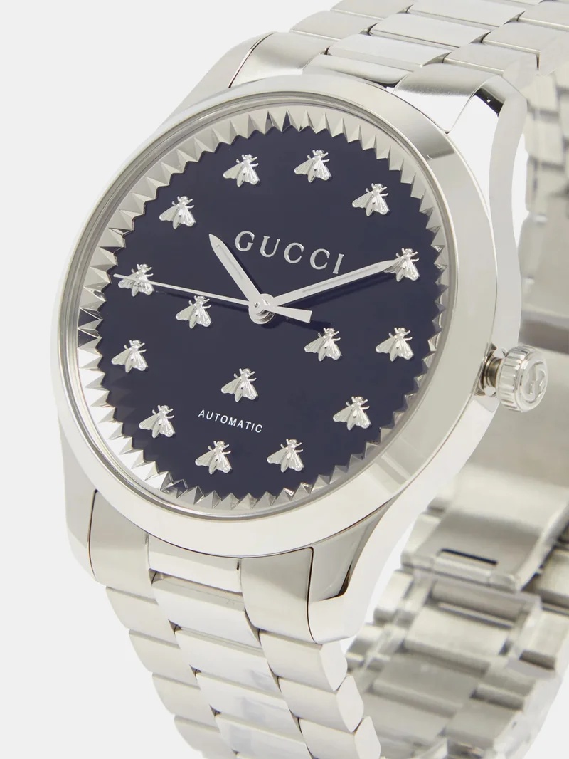 G-Timeless stainless-steel watch - 4