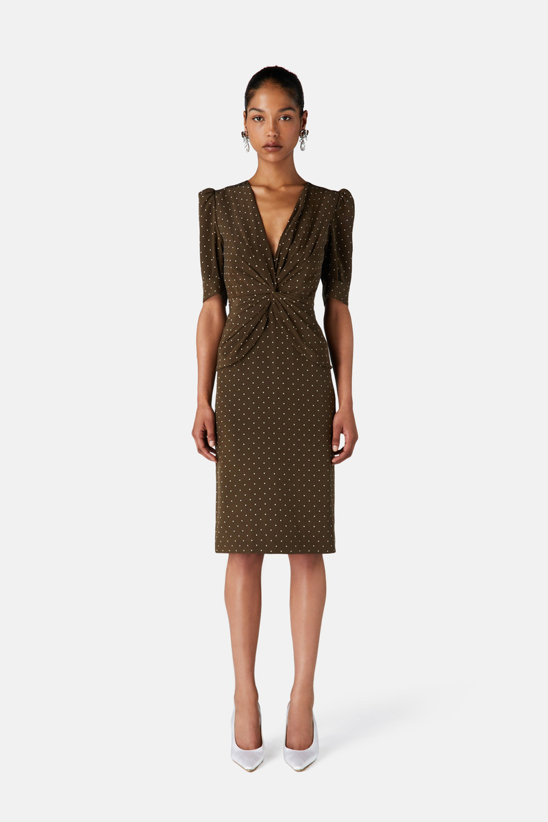 Alessandra Rich POLKA DOT DRESS outlook