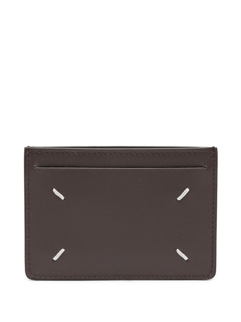 stitch-detail cardholder - 2