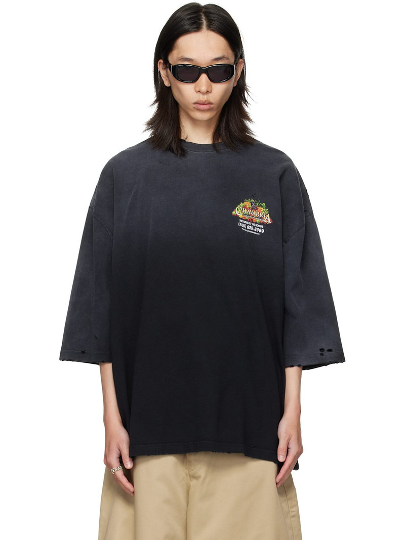 Black 'Fresh Produce' T-shirt 1