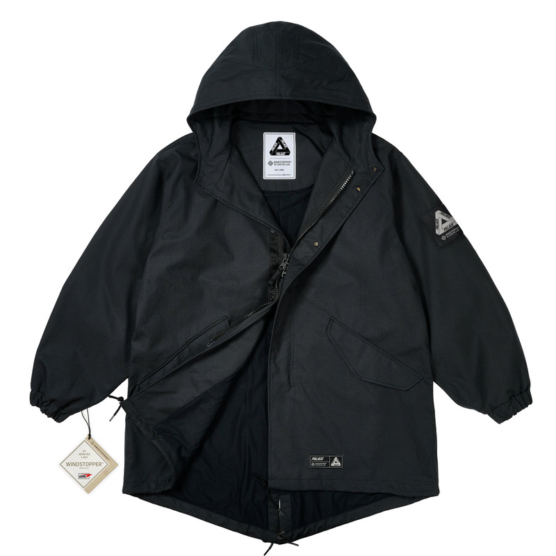 PALACE GORE-TEX WINDSTOPPER P51 PARKA BLACK outlook