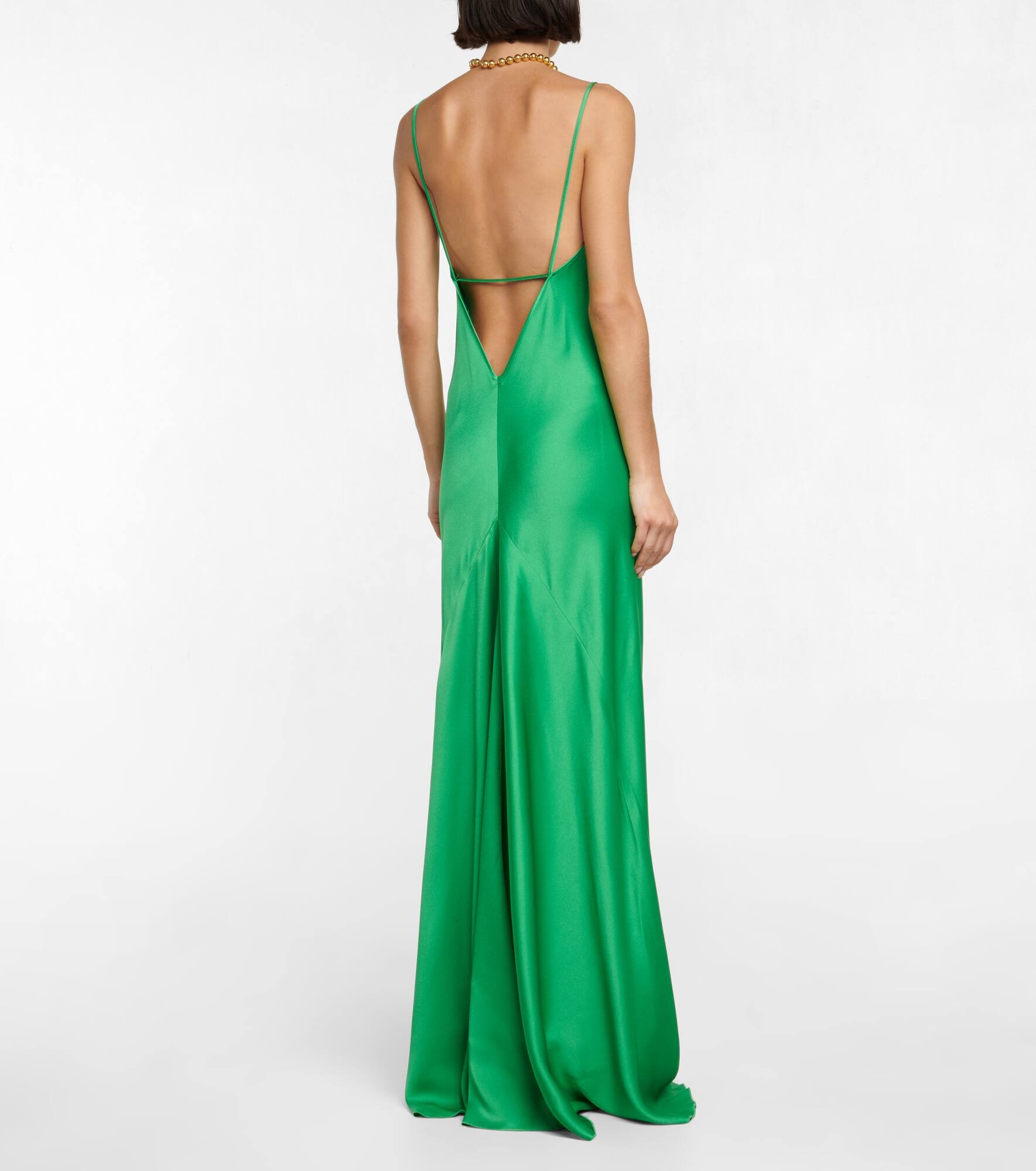 Satin gown - 3
