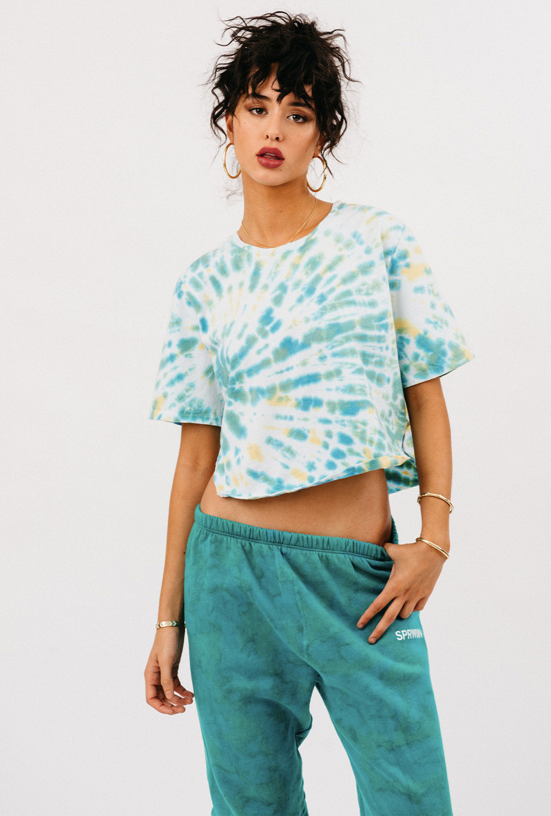 MARINE COTTON CROPPED SHIRTTAIL 1