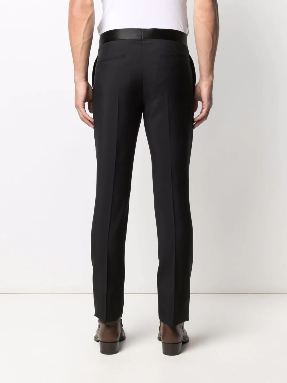 tailored slim-fit trousers - 4