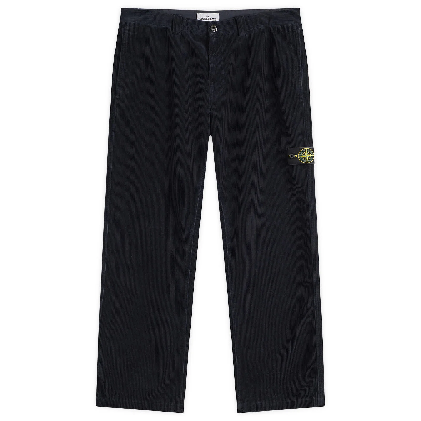 Stone Island Organic Cotton Corduroy Trousers - 1