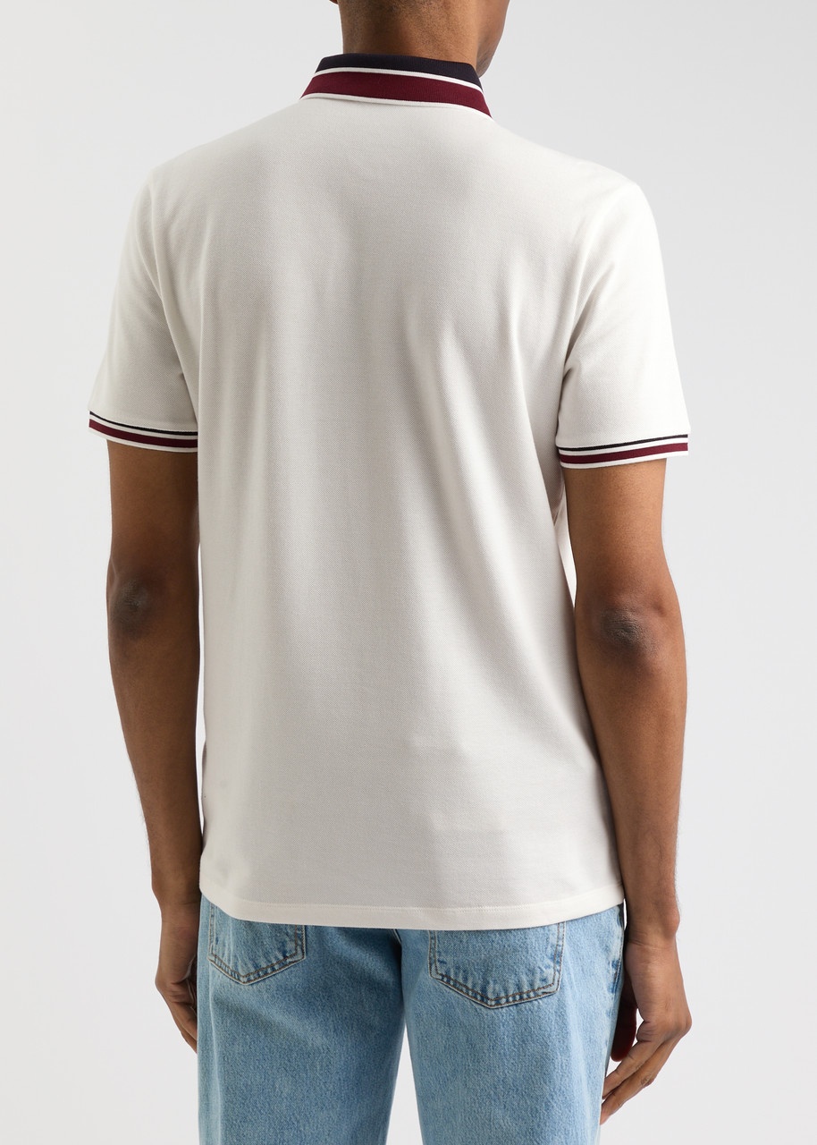 Moncler Piqué Cotton Polo Shirt - 3