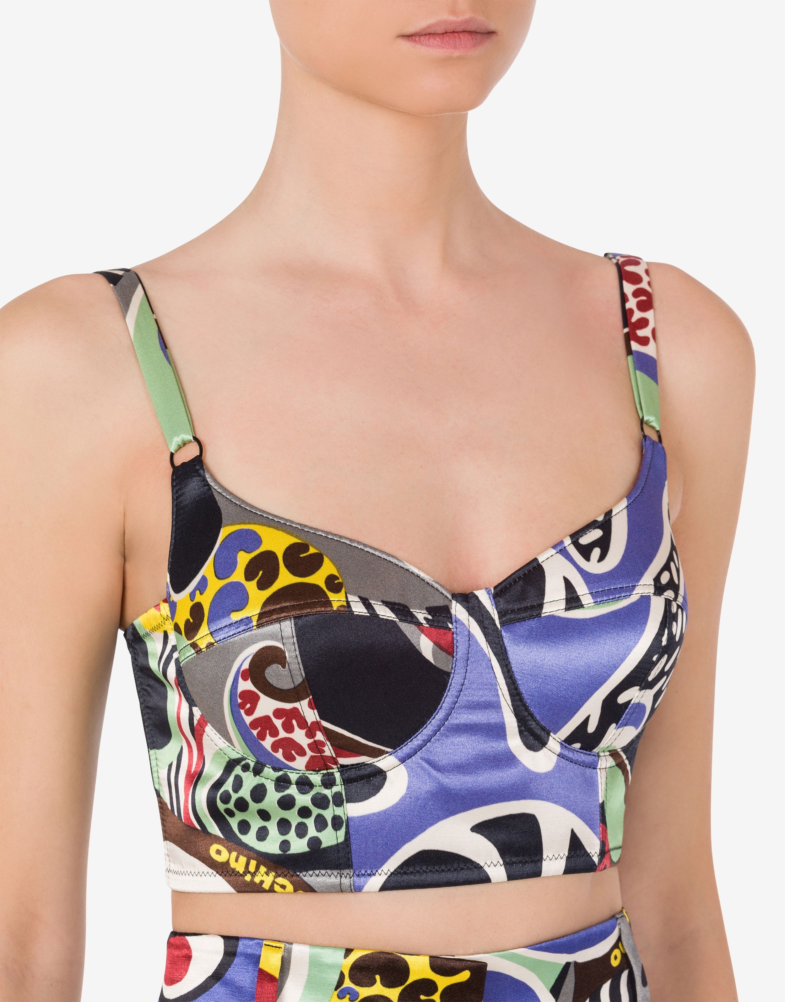 PSYCHEDELIC PRINT BRALETTE - 4