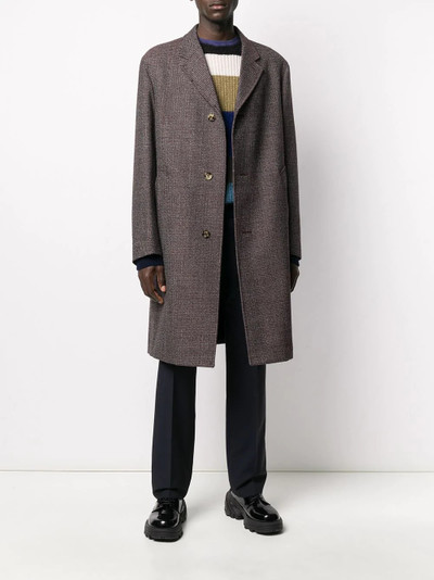 Marni single breasted coat outlook