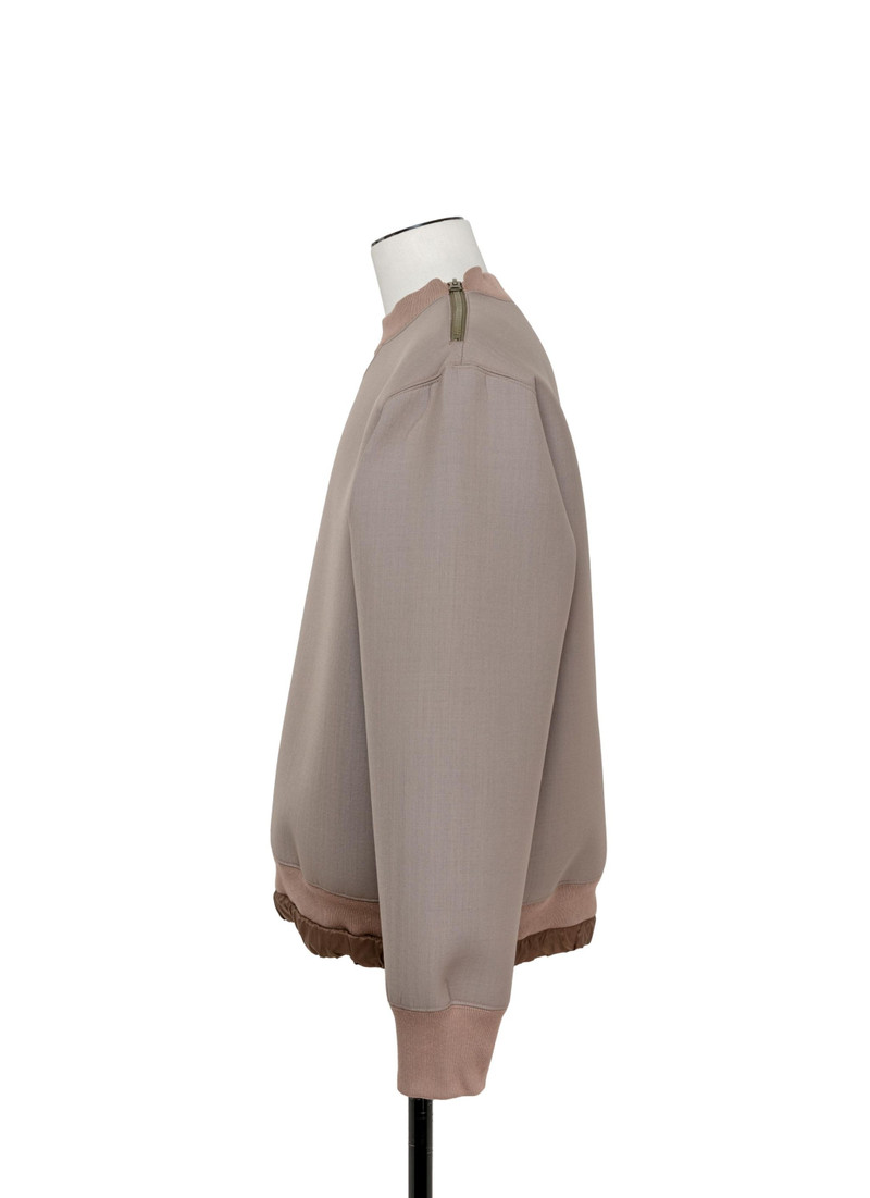 sacai Suiting Bonding Pullover outlook