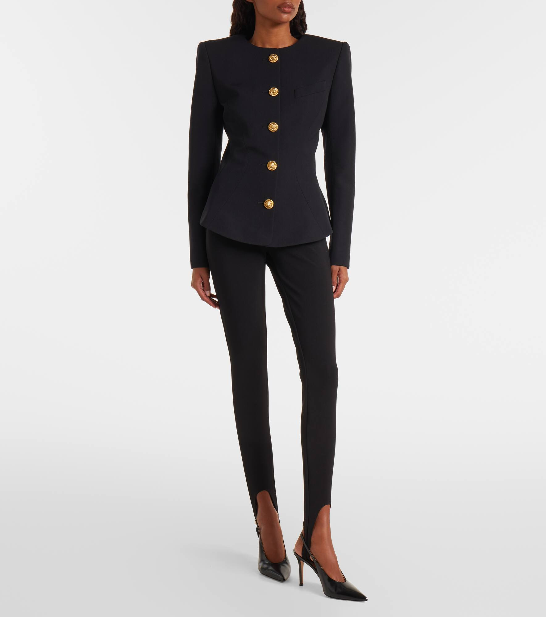 Jersey stirrup leggings - 2