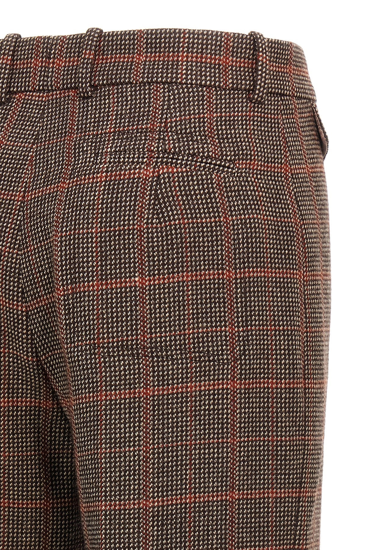 Check wool pants - 4