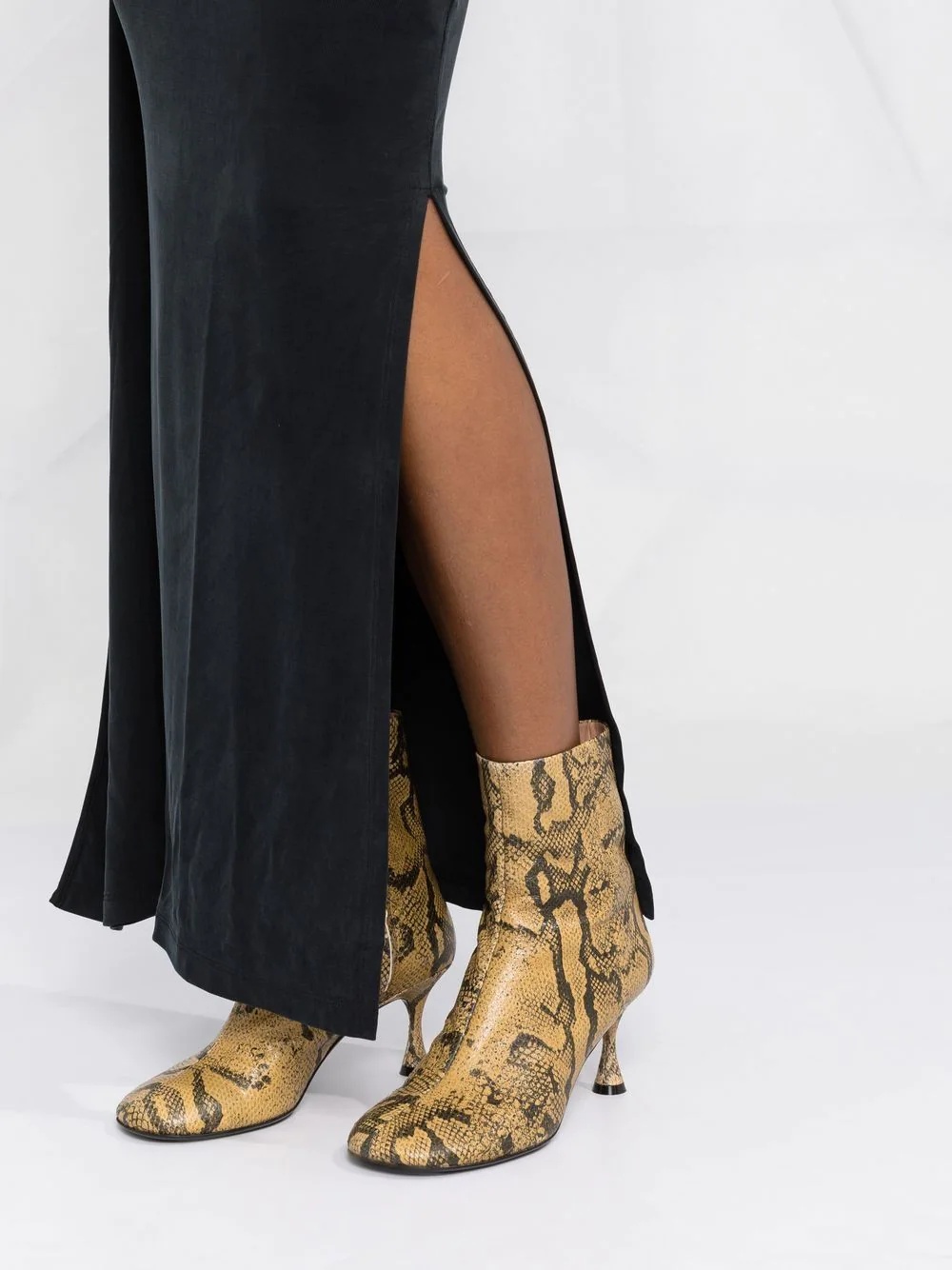 roll-neck maxi dress - 3